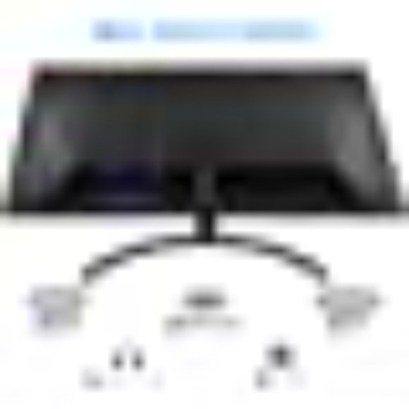 SANSUI 27 inch FHD Monitor with USB Type-C, Speakers Built-in, 75Hz, HDMI, VGA, - Picture 3 of 4